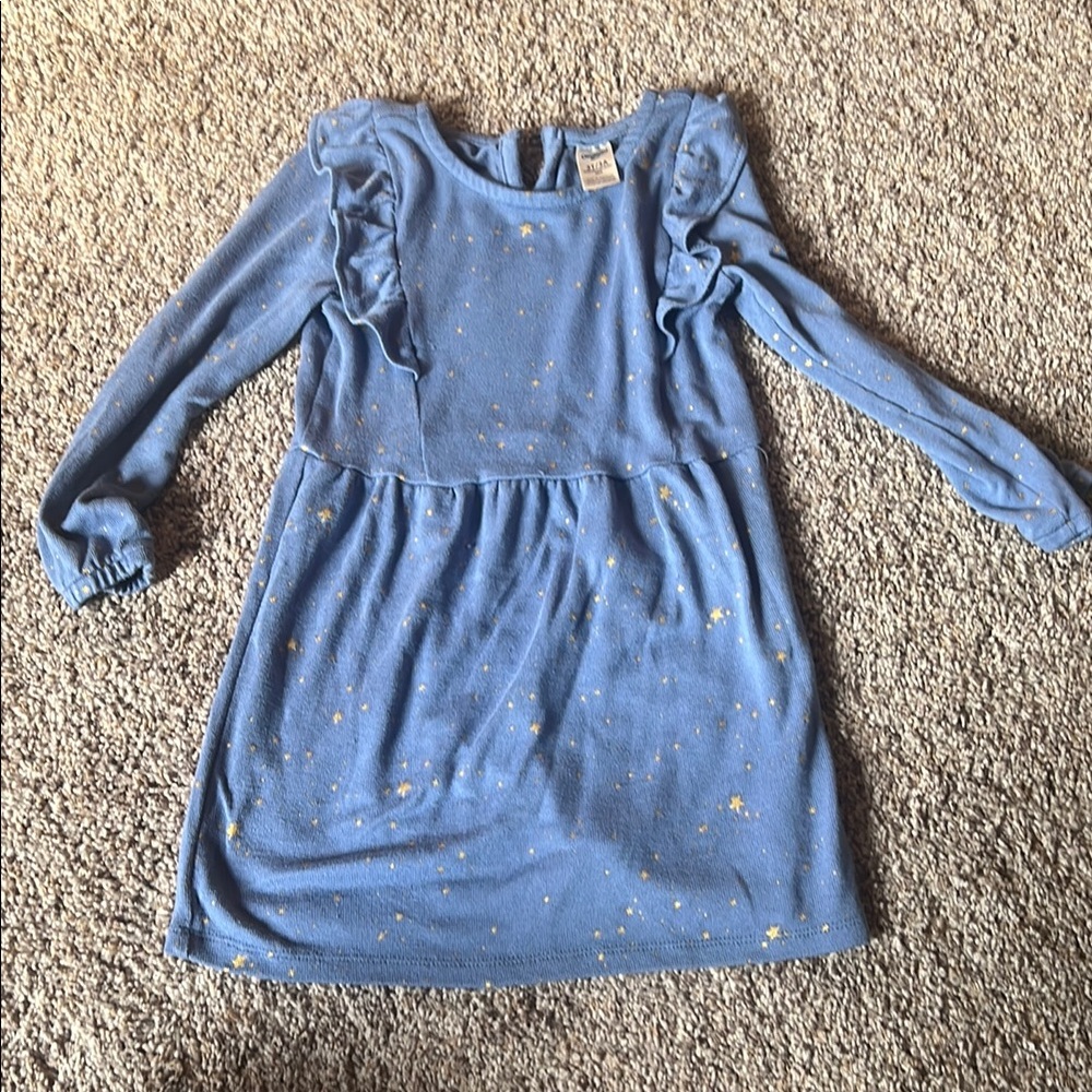 OshKosh B'gosh Blue Dress with Star Accents